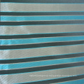 Jacquard Strip Design Cushion Fabric in Blue Color